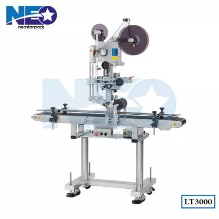 Automatic Top Labeling Machine - Top label applicator Machine